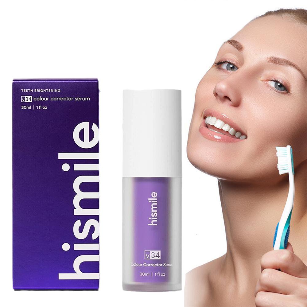 Teeth Whitening Foam - 30ml Hismile V34 Purple Teeth Whitening