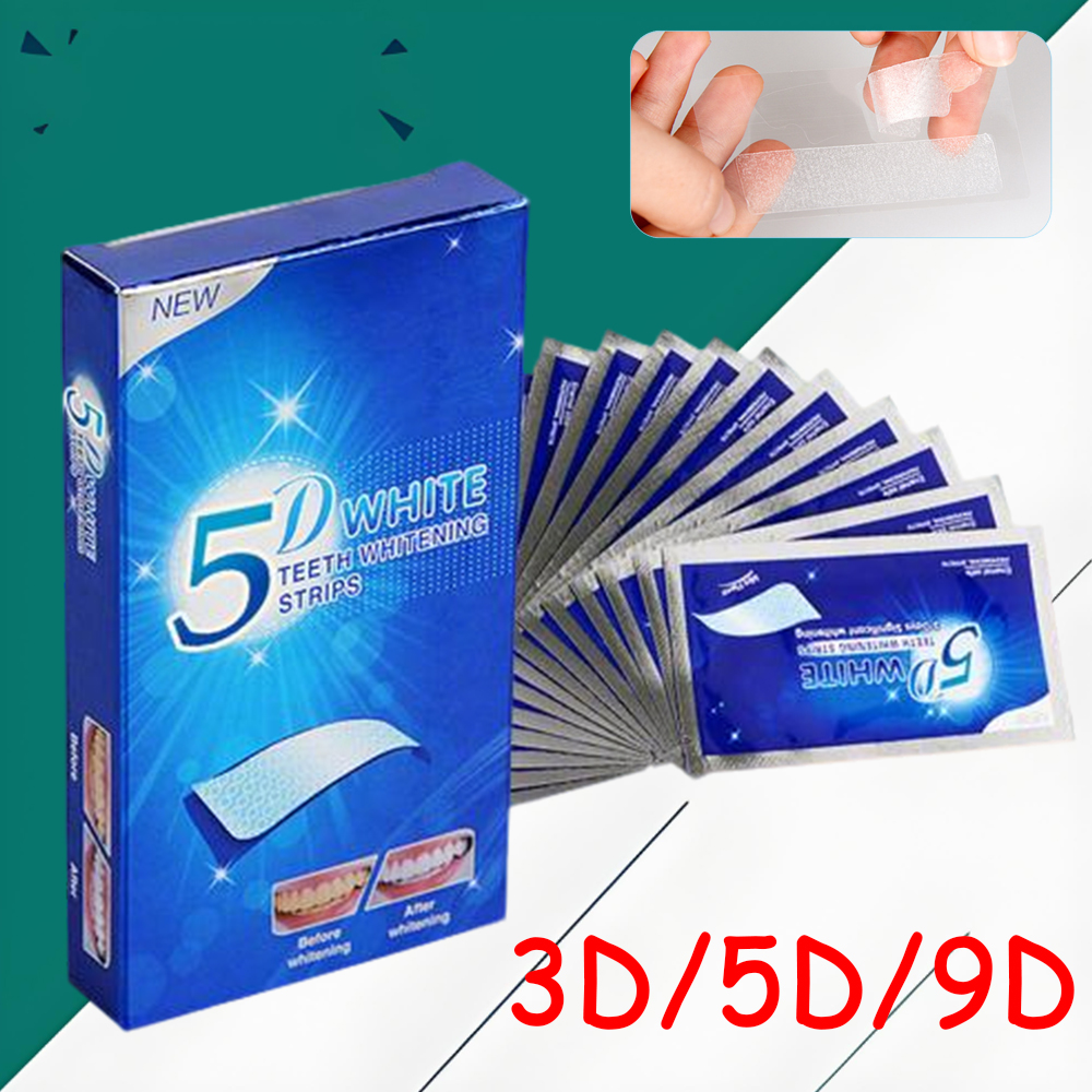 Whitening Strip 3D - 3D 5D 9D Professional Teeth Whitening