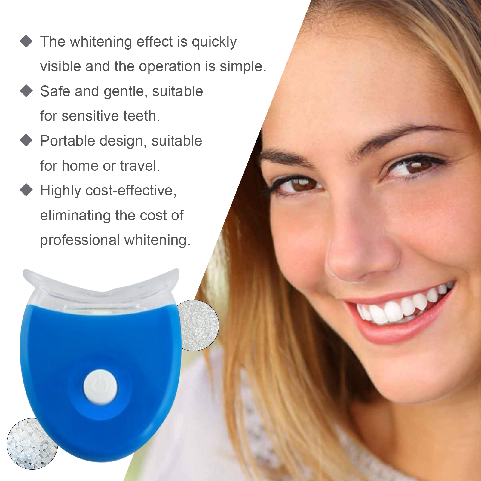 Teeth Whitening Device - Oralhoe Teeth Care Device Portable Home