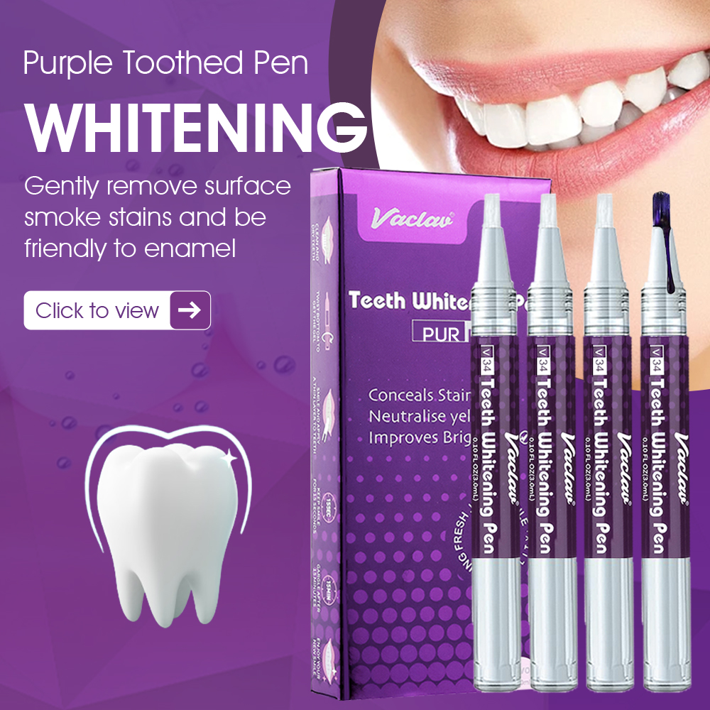 Teeth Whitening Foam - Vaclav V34 Purple teeth whitening gel