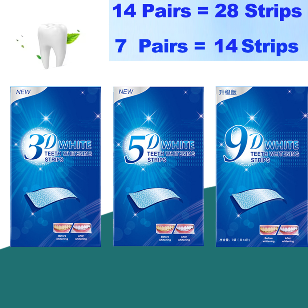 Fast Acting 3D 5D 9D Teeth Whi - Whitening Strip 3D 리뷰 및 가격