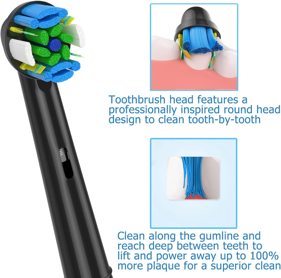 Toothbrush Replacement Heads R - Teeth Whitening Machine Professional 리뷰 및 가격