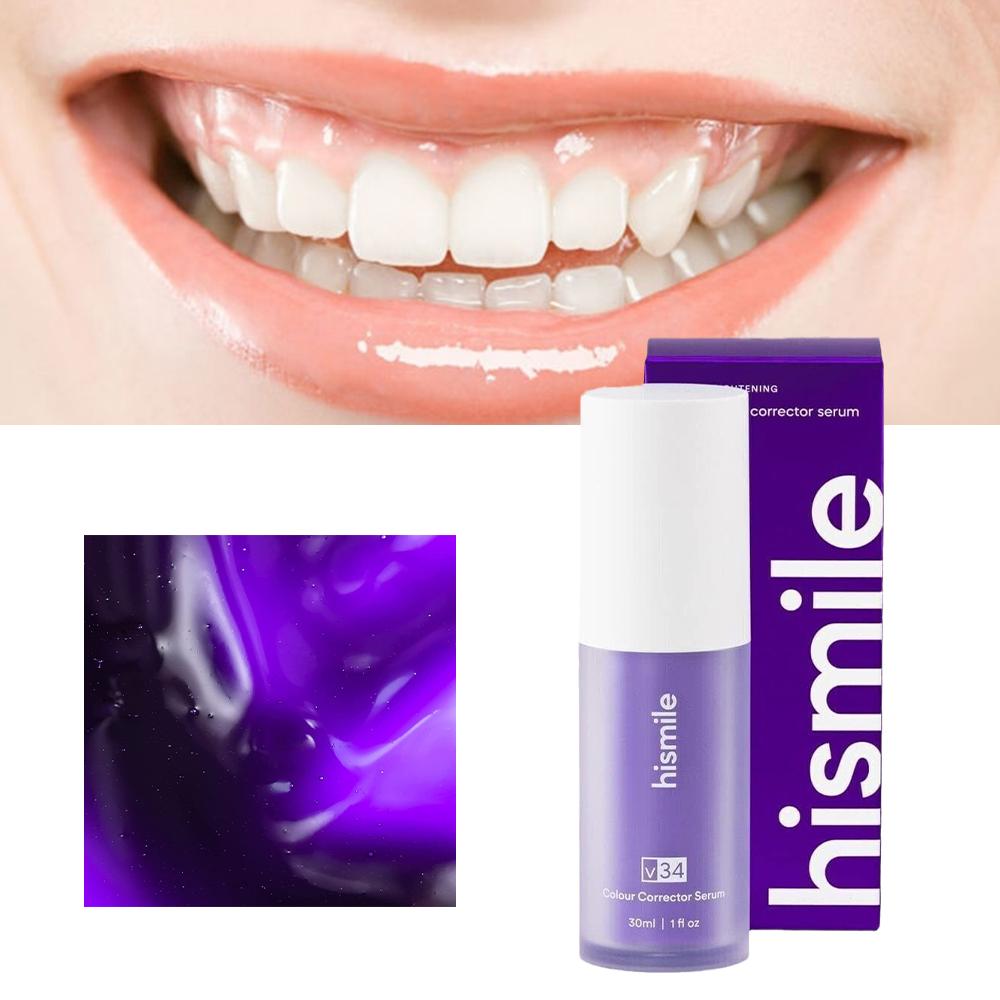 30ml Hismile V34 Purple Teeth  - Teeth Whitening Foam 리뷰 및 가격