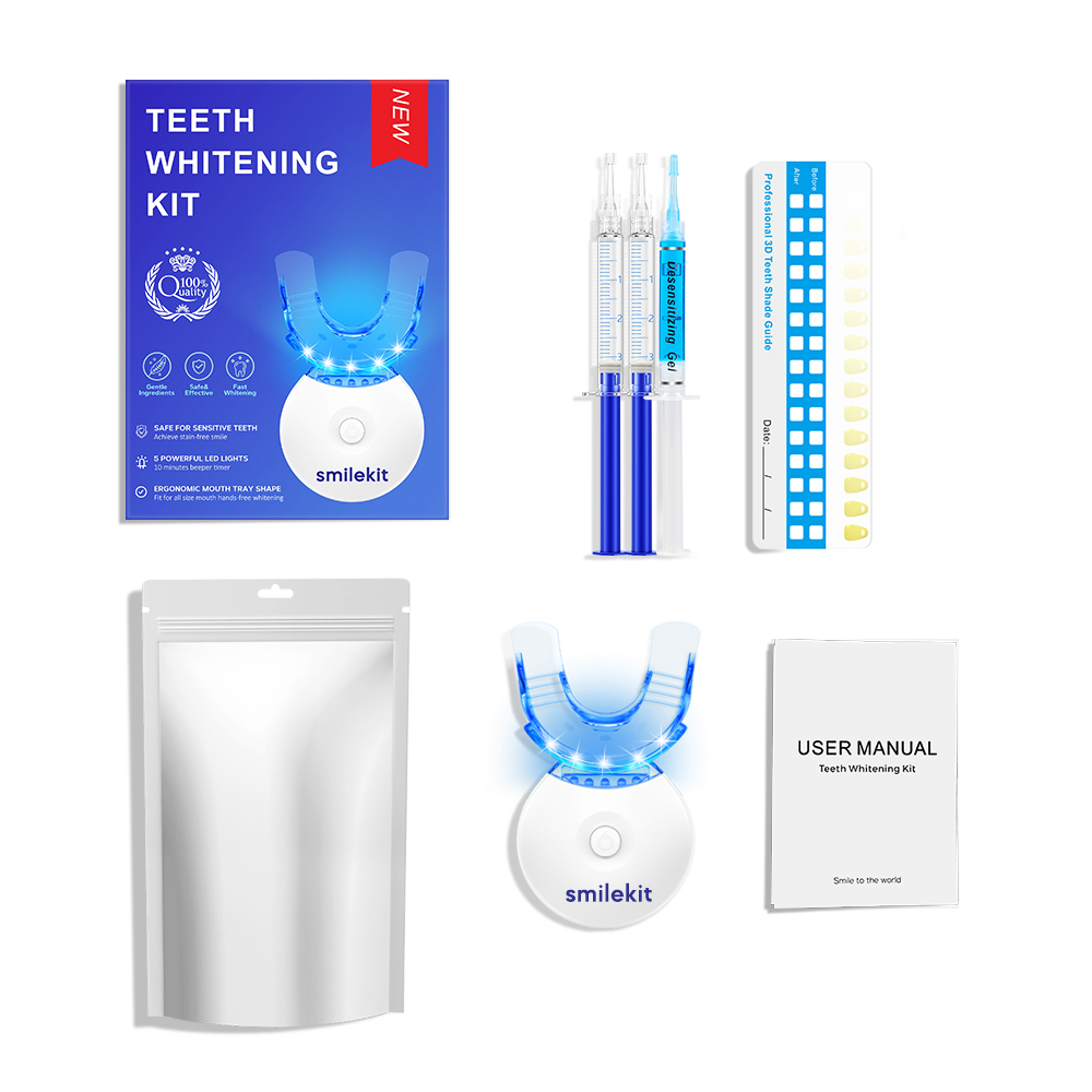 Teeth Whitening Kit - 5X LED L - Teeth Whitening Foam 리뷰 및 가격
