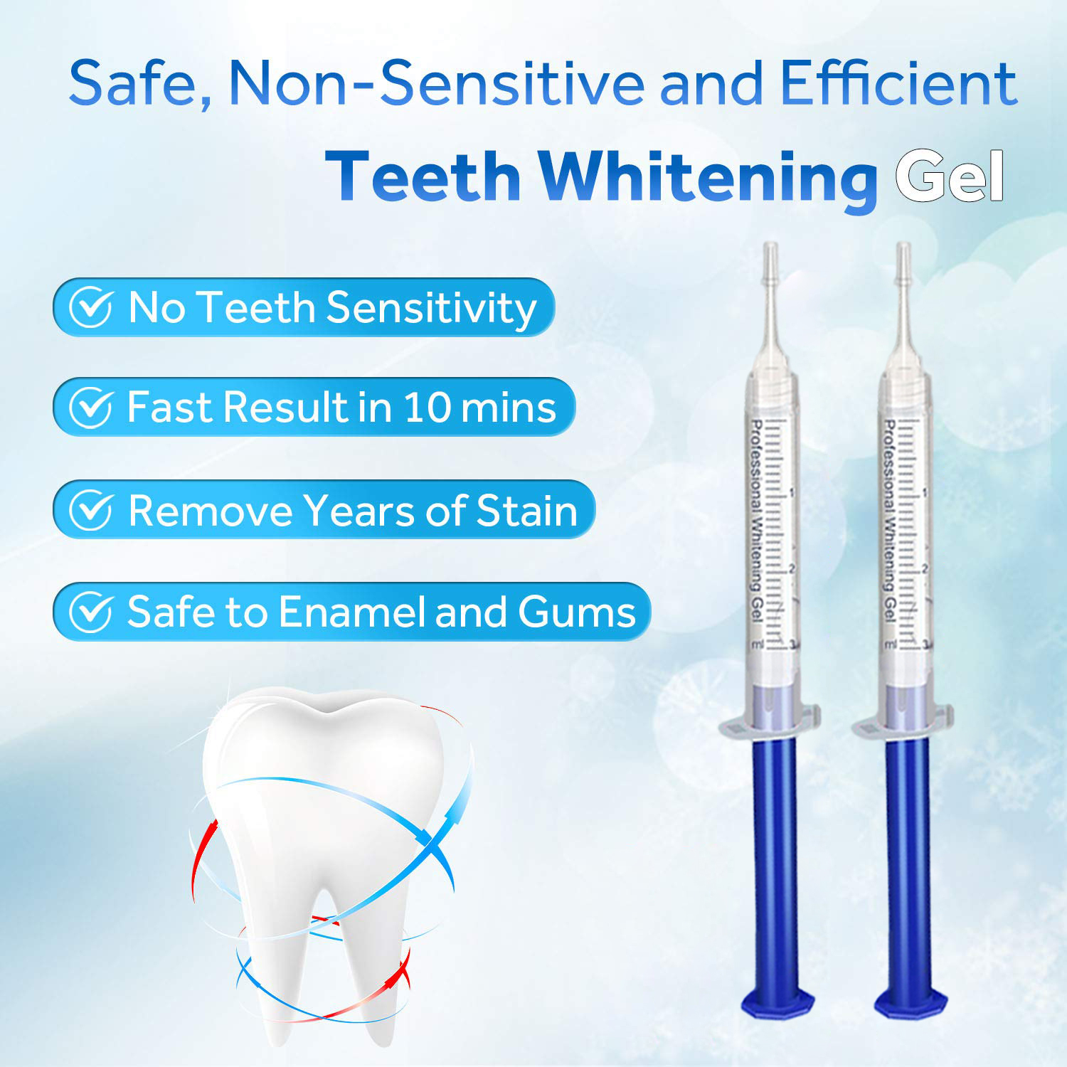 Teeth Whitening Gel Refill Syr - Teeth Whitening Foam 리뷰 및 가격