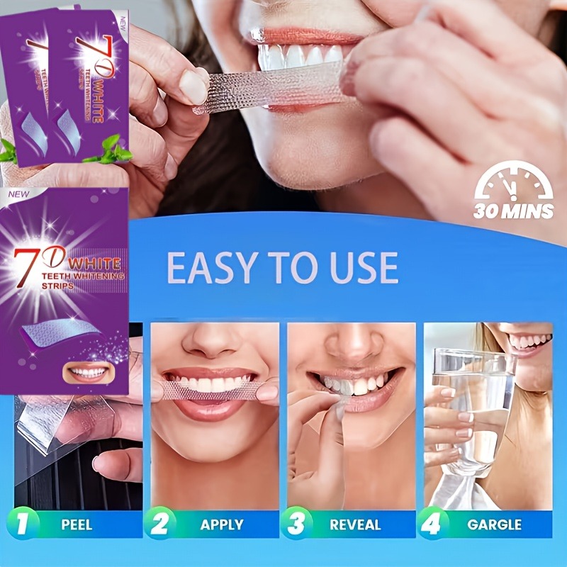 Teeth Whitening Strips for Nat - Whitening Strip 3D 리뷰 및 가격