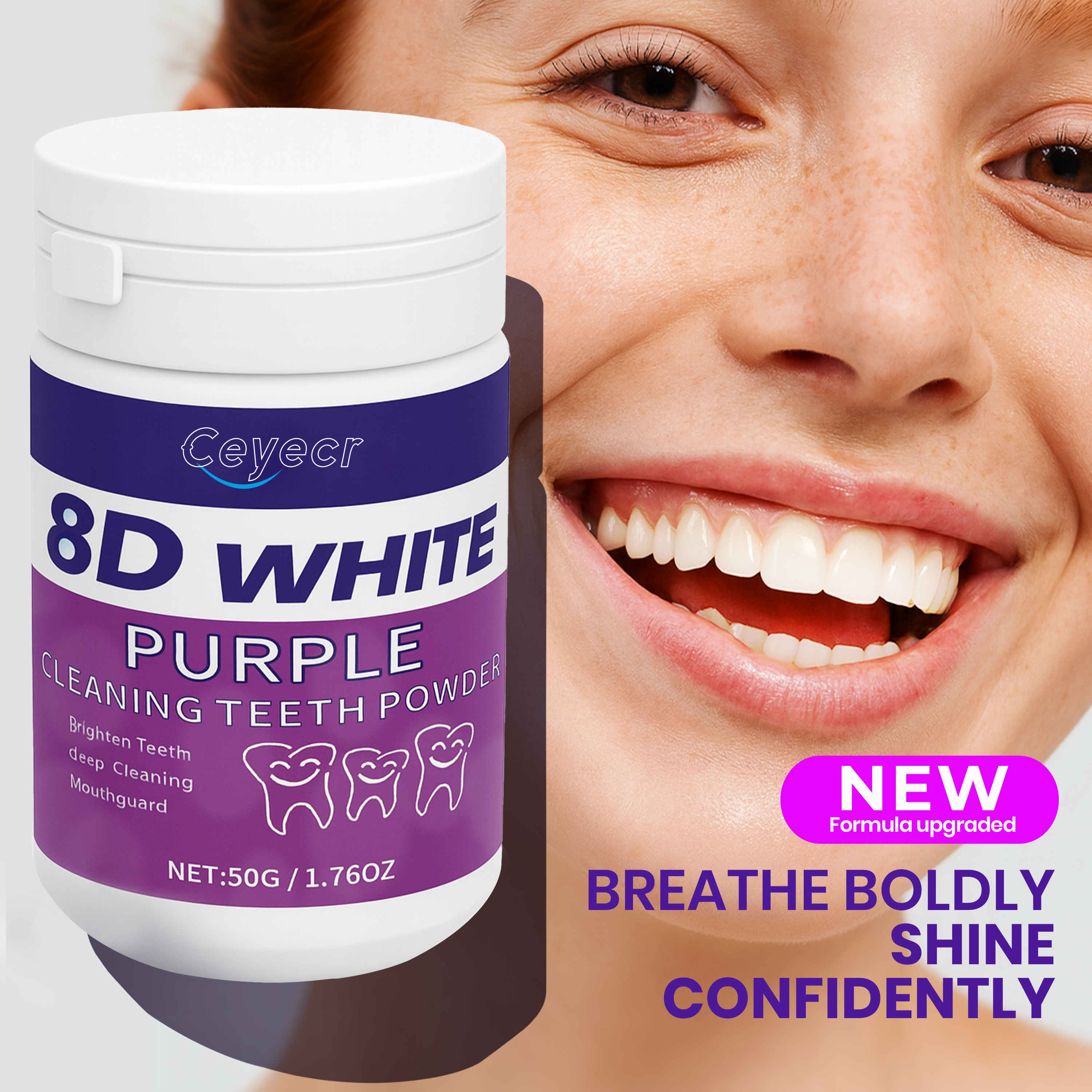 8D white Teeth Whitening Powde - Teeth Whitening Ai 리뷰 및 가격