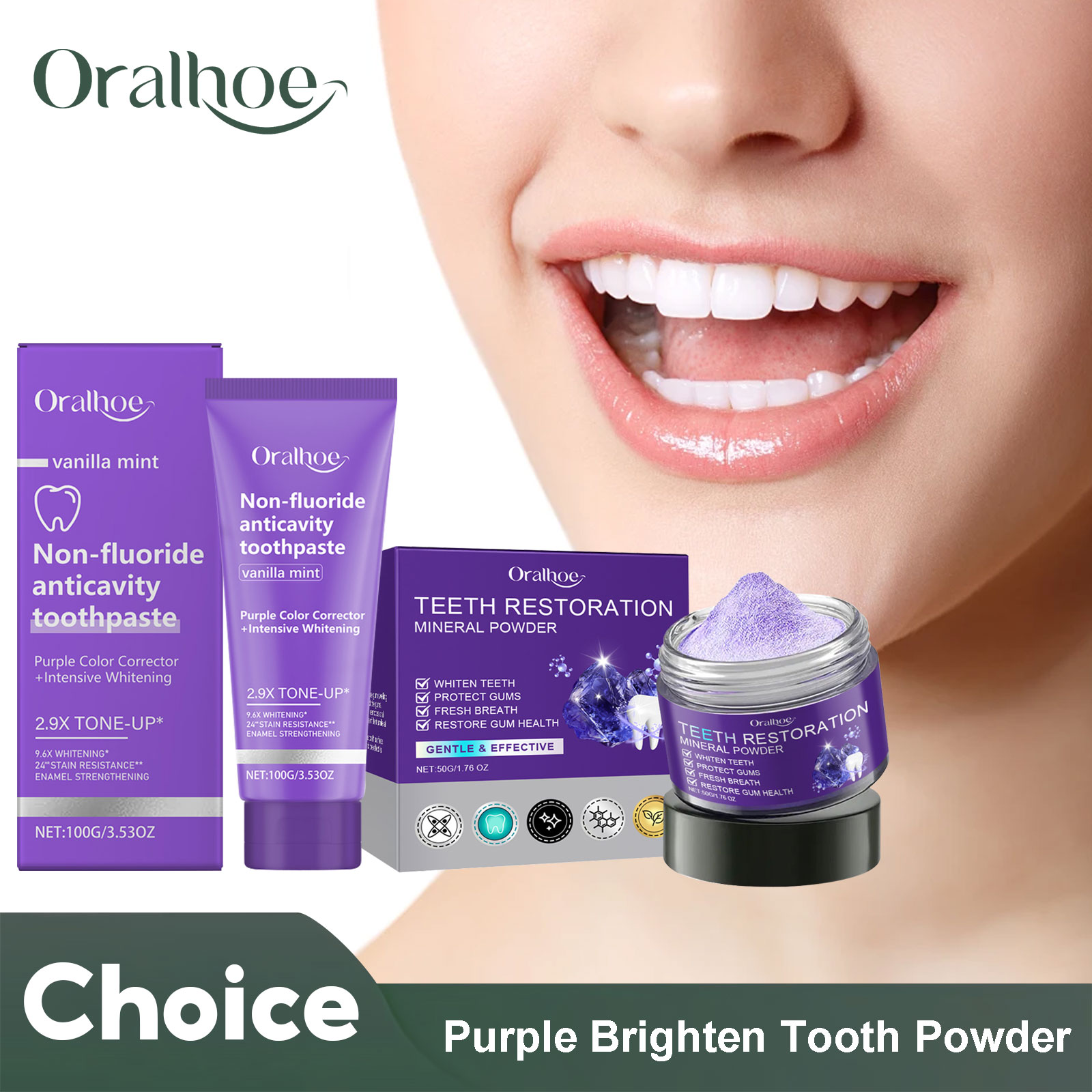 Teeth Restoration Mineral Powd - Teeth Whitening Ai 리뷰 및 가격