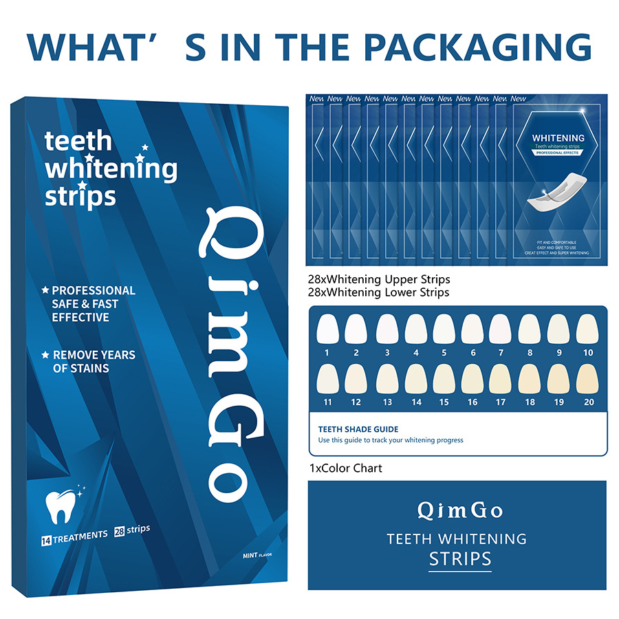 3D Dry Teeth Whitening Strips  - Whitening Strip 3D 리뷰 및 가격
