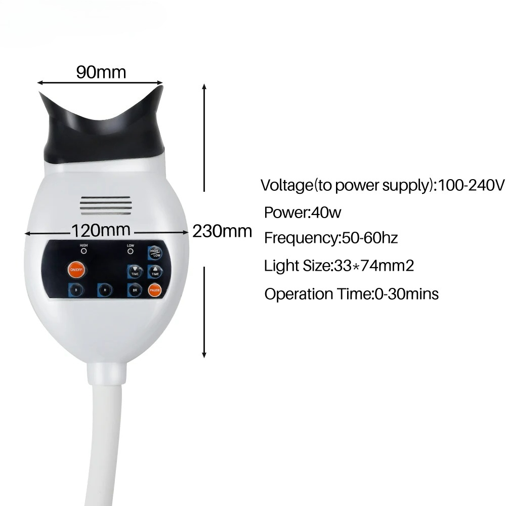 Adjustable 3 Colors LED Teeth  - Teeth Whitening Machine Professional 리뷰 및 가격