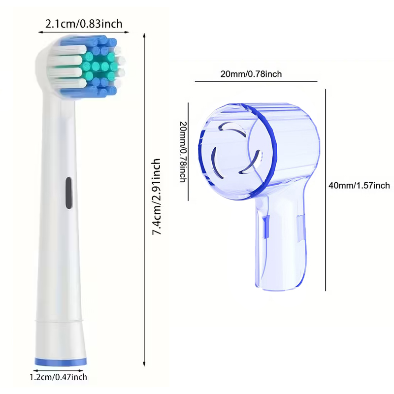4Pack Replacement Brush Heads  - Teeth Whitening Machine Professional 리뷰 및 가격