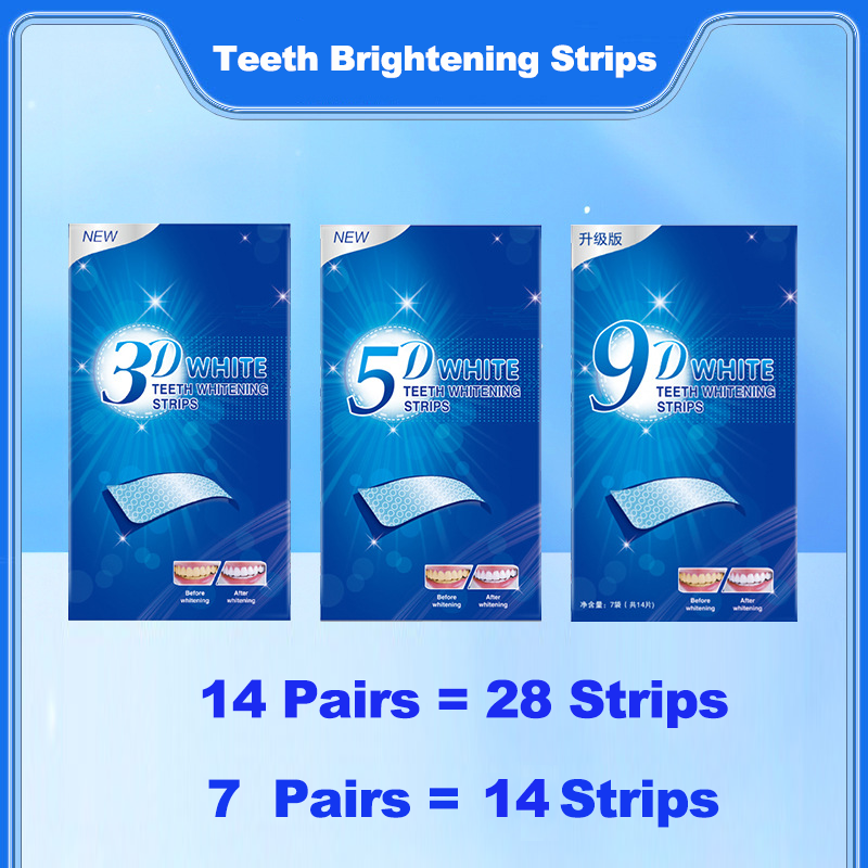 Teeth Brightening Strips for T - Whitening Strip 3D 리뷰 및 가격