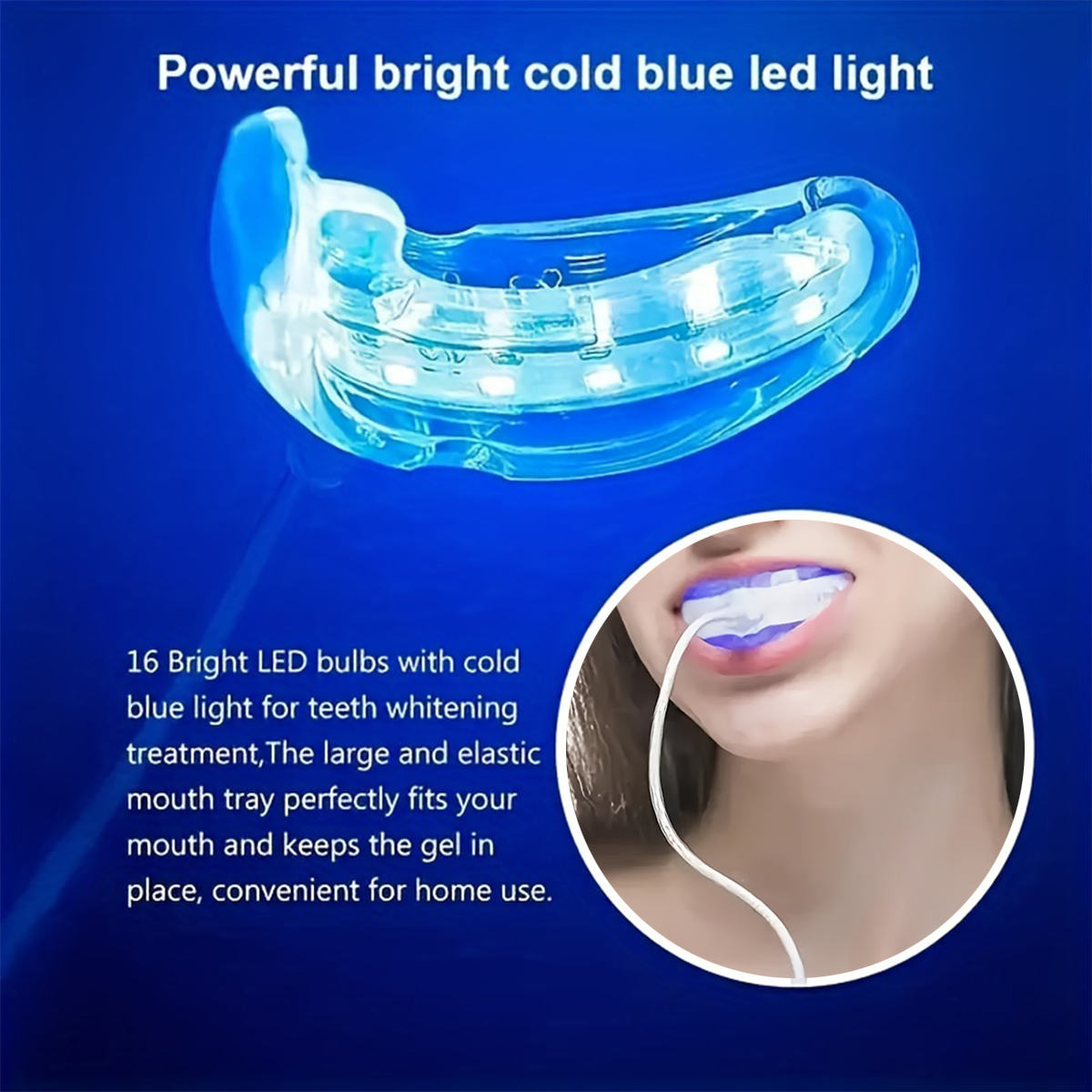 Portable Teeth Whitening Lamp  - Teeth Whitening Foam 리뷰 및 가격