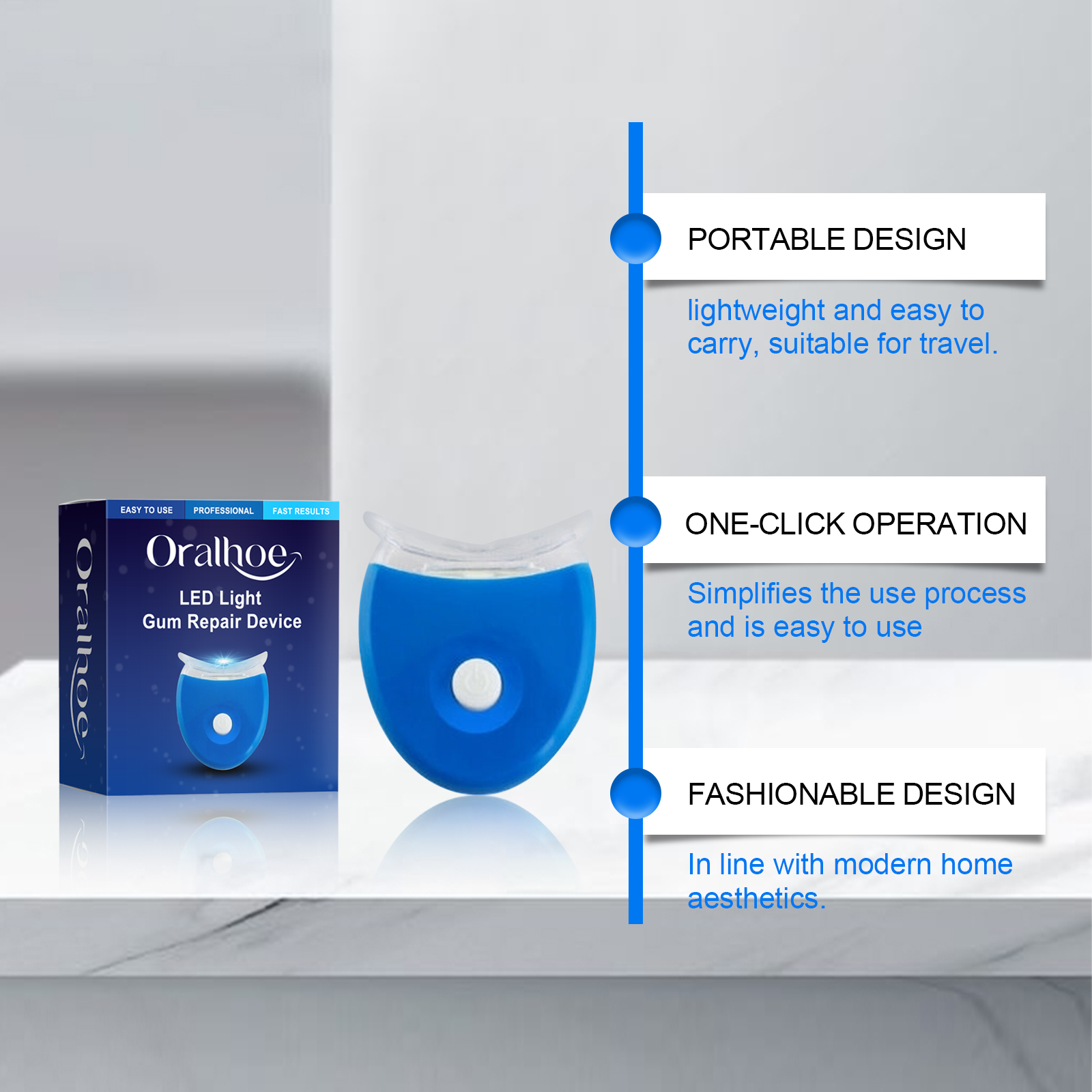 Oralhoe Teeth Care Device Port - Teeth Whitening Device 리뷰 및 가격