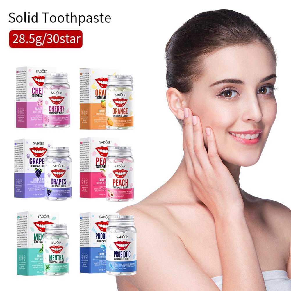 Mint Solid Toothpaste Tablets  - Teeth Whitening Ai 리뷰 및 가격